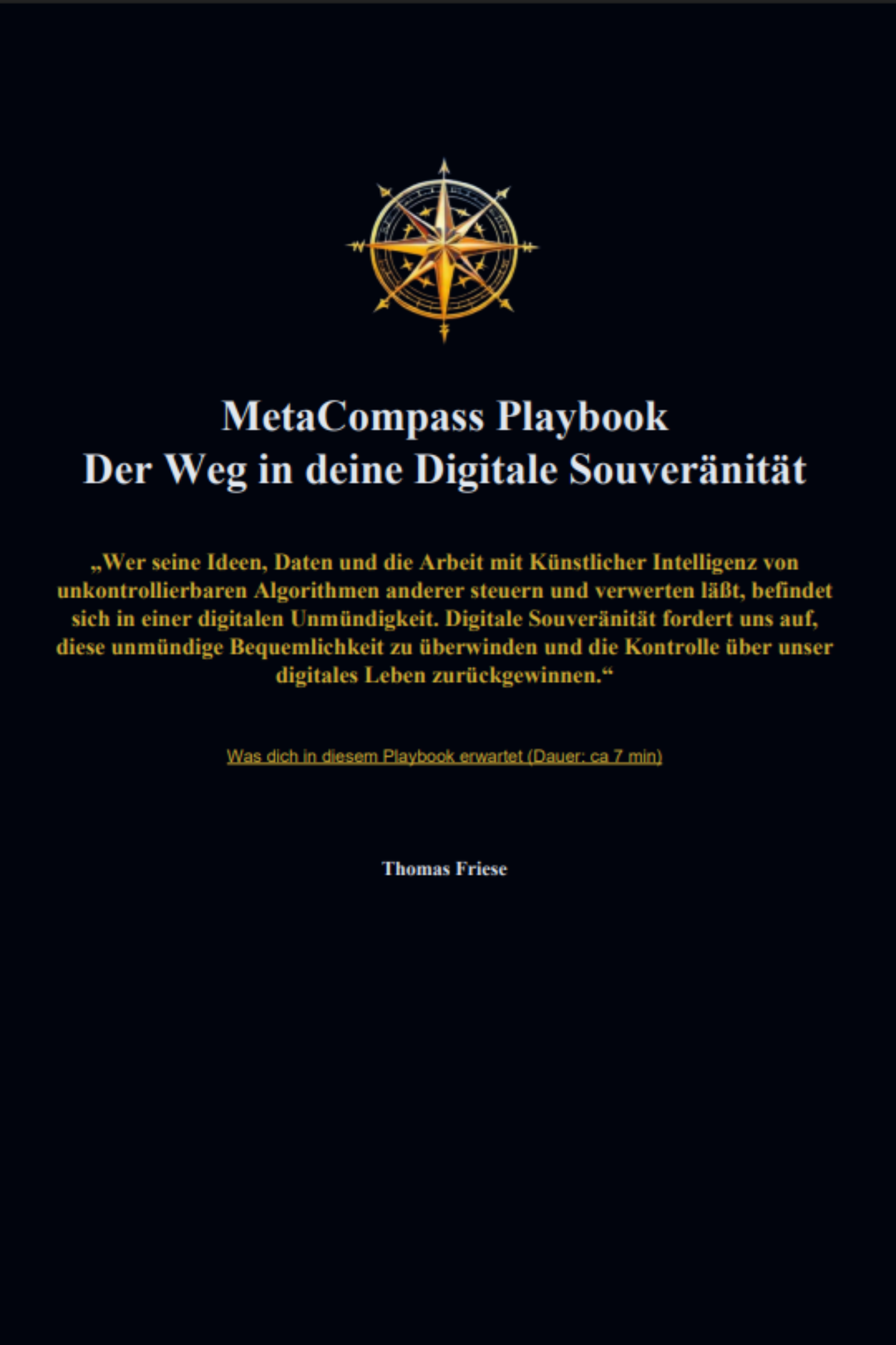 MetaCompass Playbook