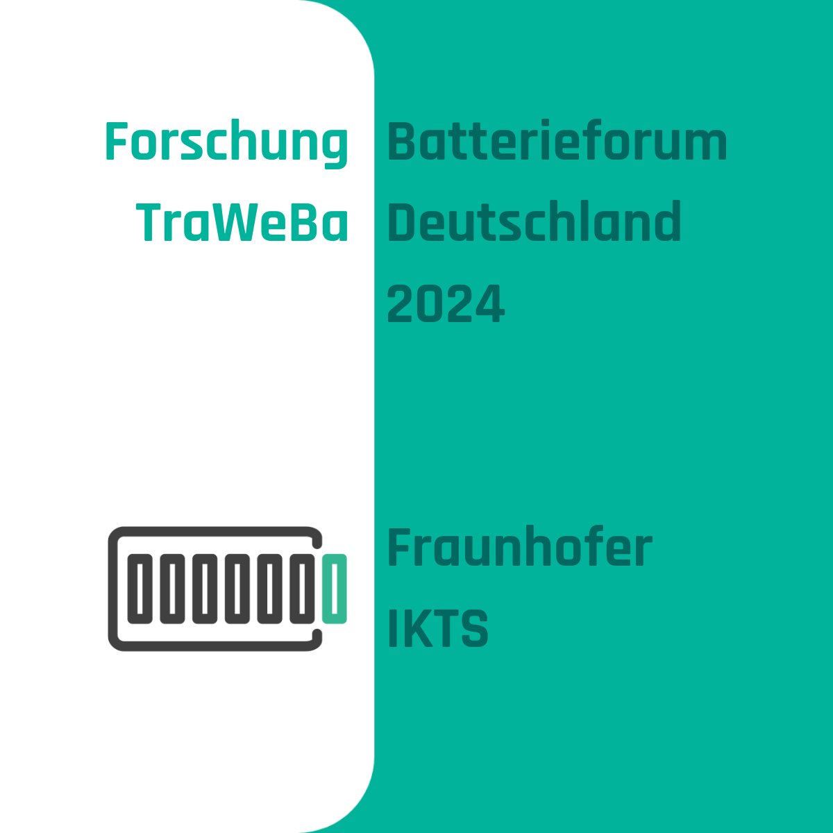 Batterieforum Deutschland 2024 stellt die aktuellen Ergebnisse der Batterieforschung und Anwendungen  vor.. Der Kongress wird vom KLiB e.V. ausgerichtet