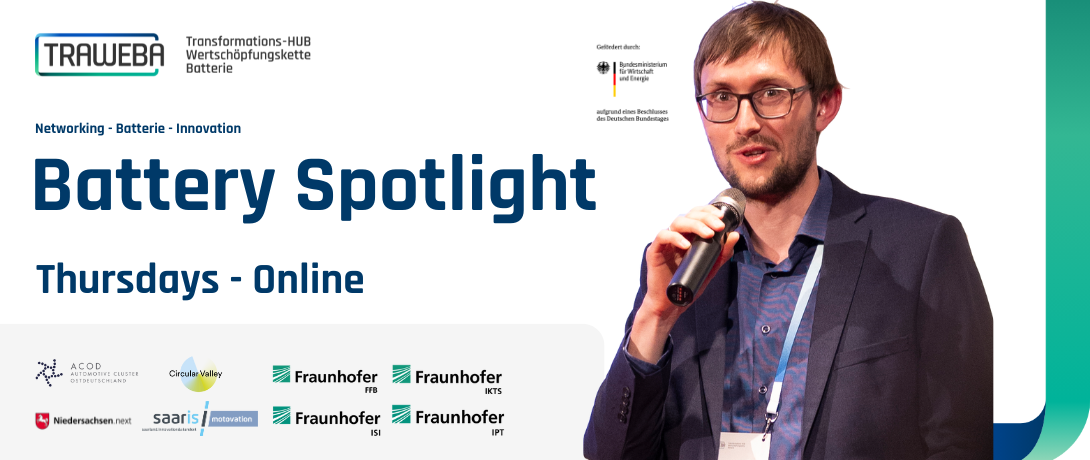 Batterie Innovation im Rampenlicht mit Maximilian Wagner